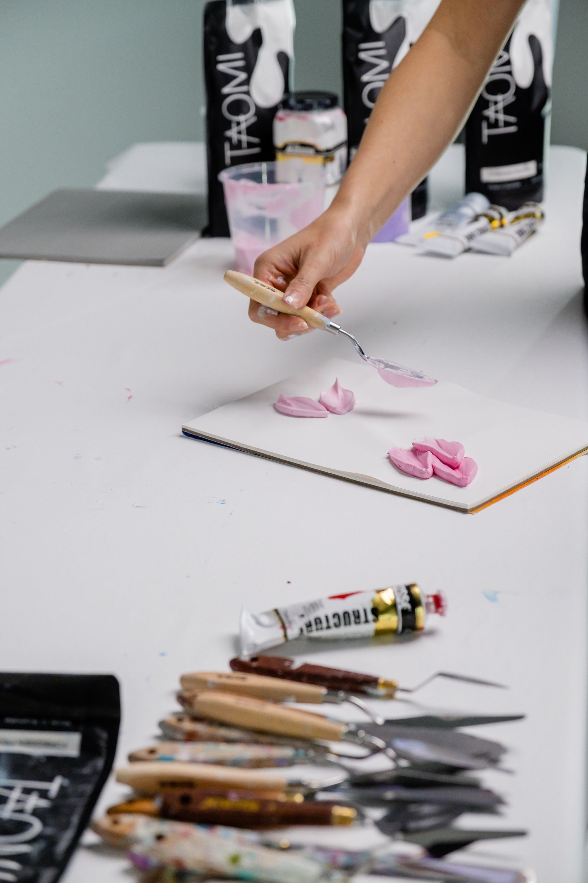 Beginner Textured Art Workshop