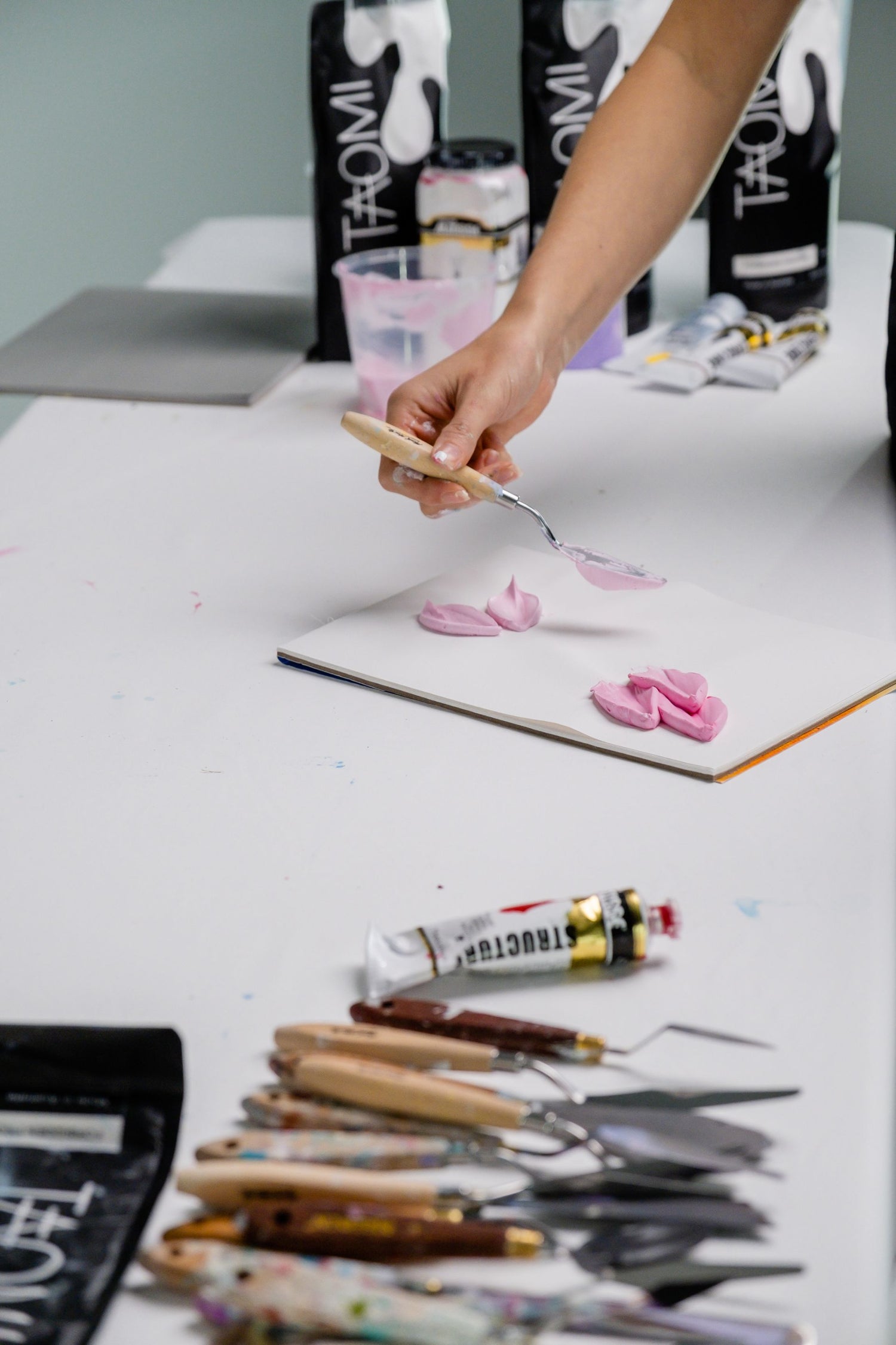 Beginner Textured Art Workshop